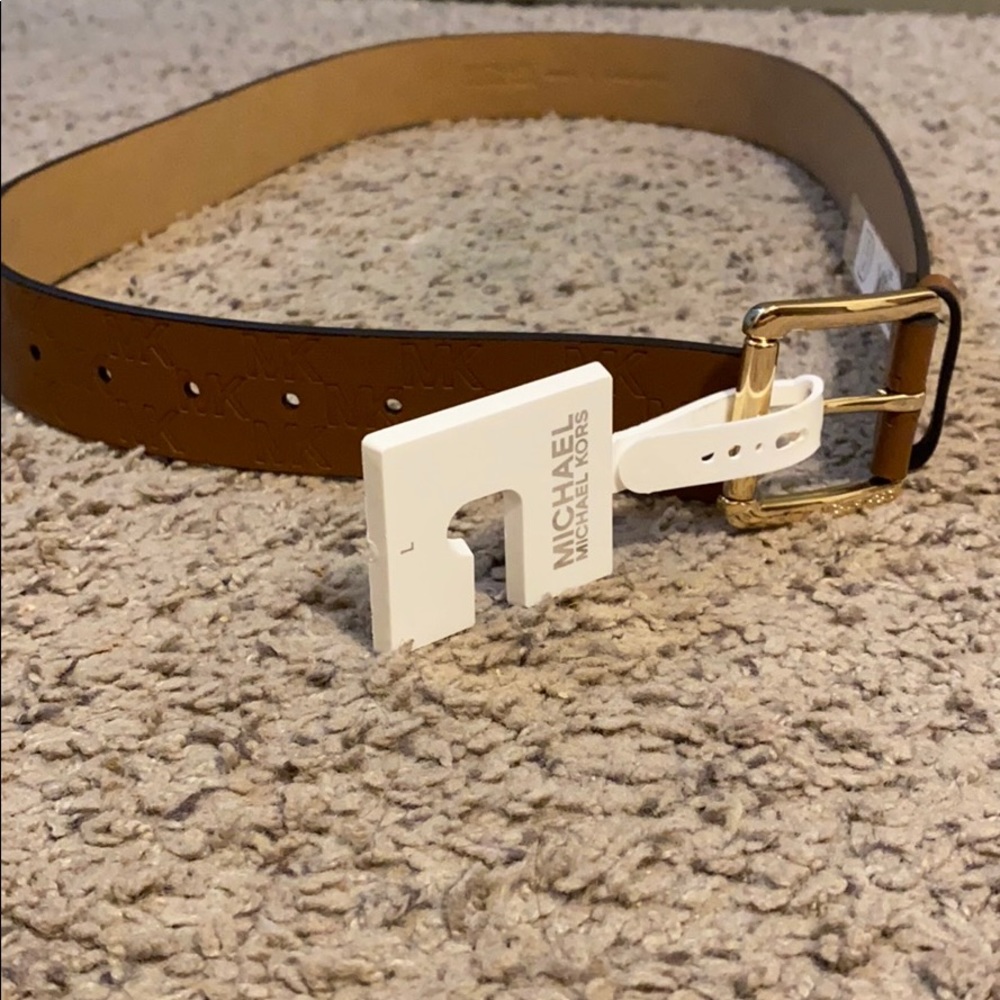 LARGE Michael Kors brown belt